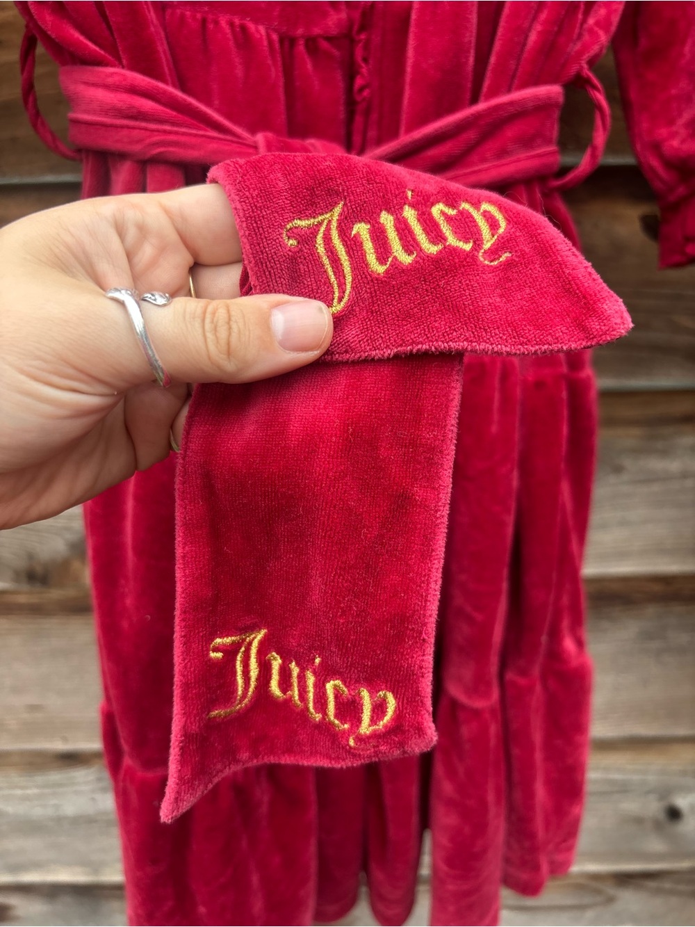Y2K Juicy Couture Velour Robe